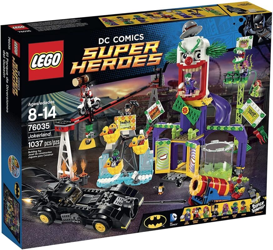 DC Superheores Batman LEGO Set 76183 batman Cave the Riddler Face Off Build