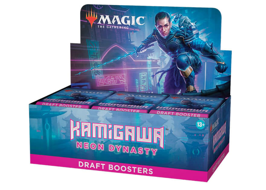 Magic: The Gathering Kamigawa: Neon Dynasty trading card releases