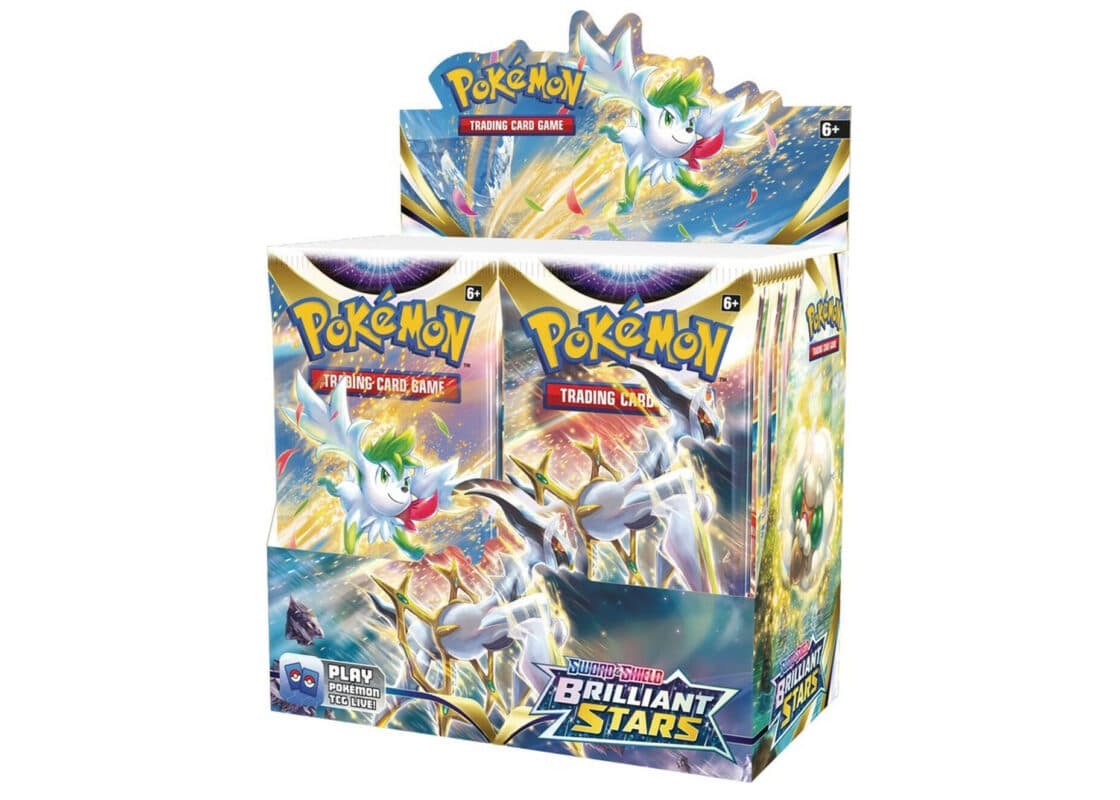 Pokémon Brilliant Stars Booster Box trading card release