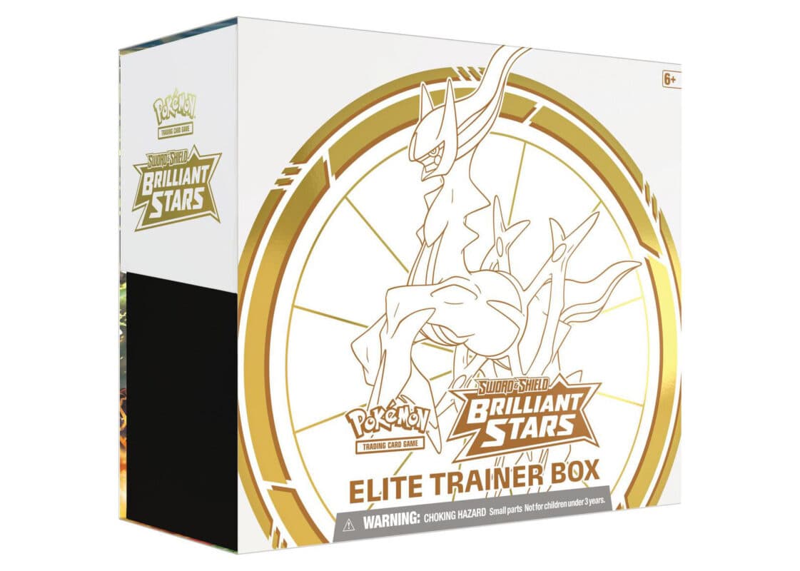 Pokémon Brilliant Stars Elite Trainer Box trading card release