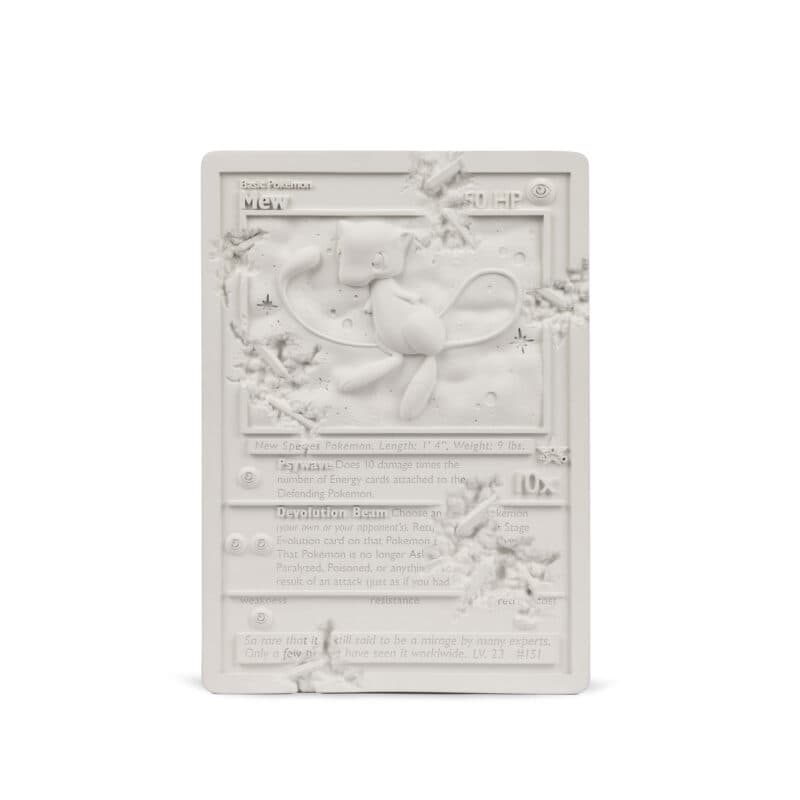 Daniel Arsham x Pokémon Crystalized Mew Card Sculpture (Edition of 500)