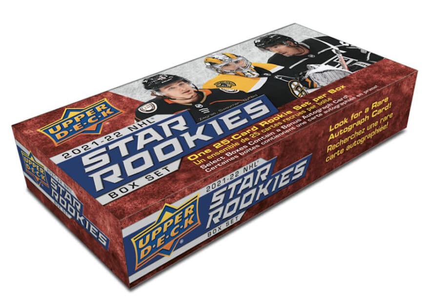 2021-22 Upper Deck NHL Star Rookies Box Set