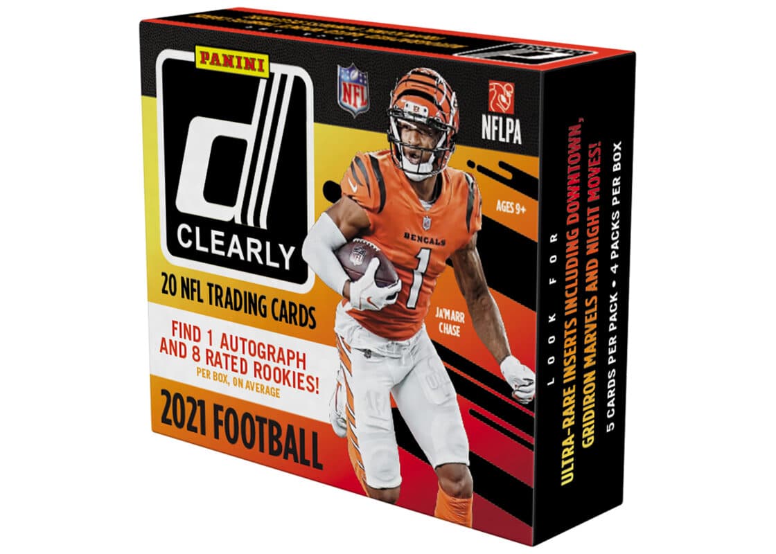2021 Panini Clearly Donruss Football trading card release