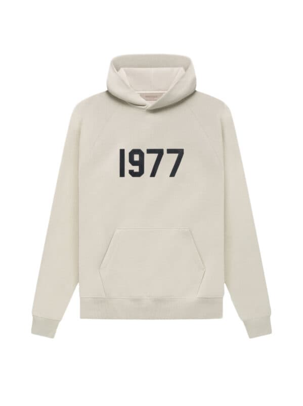 essentials 1977 cream hoodie