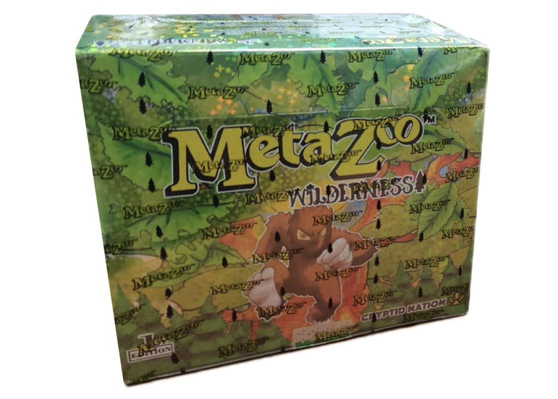 MetaZoo Wilderness 1st Edition Booster Box Trading Cards release
