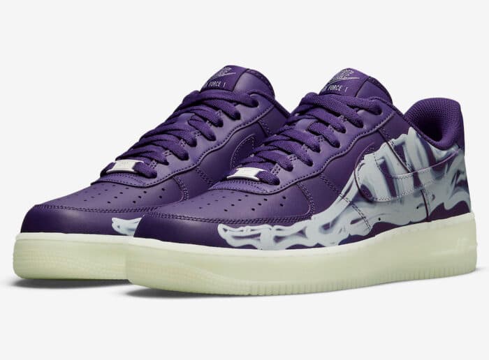 sneakers releasing this week air force 1 purple skeleton
