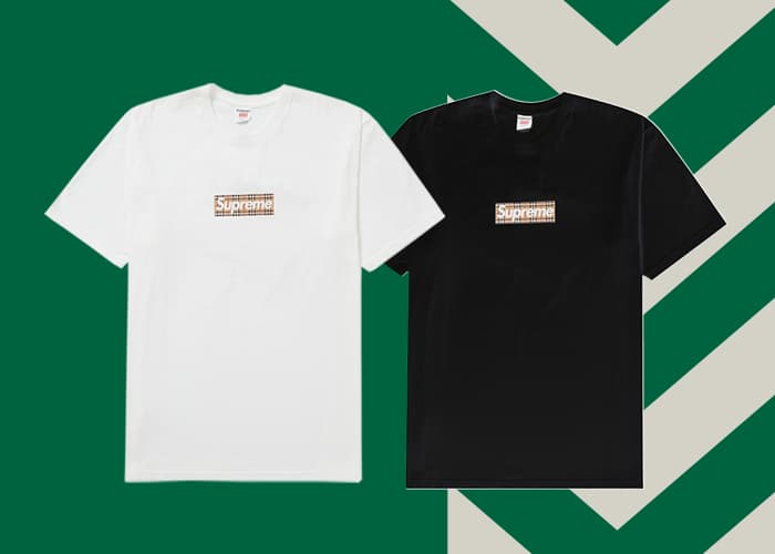 Supreme Burberry Box Logo T shirt StockX Pick of the Week