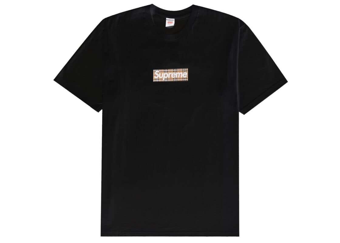 Supreme Louis Vuitton LV Monogram Box Logo Black T Shirt Authentic VTG