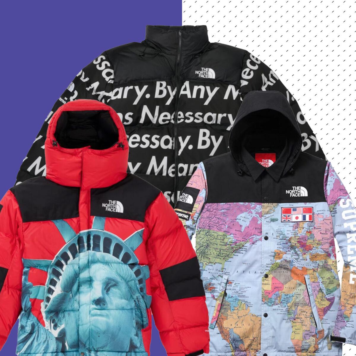 supreme north face collabs
