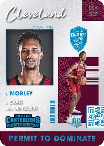 2021-22 Panini Contenders Basketball Trading Card Releases