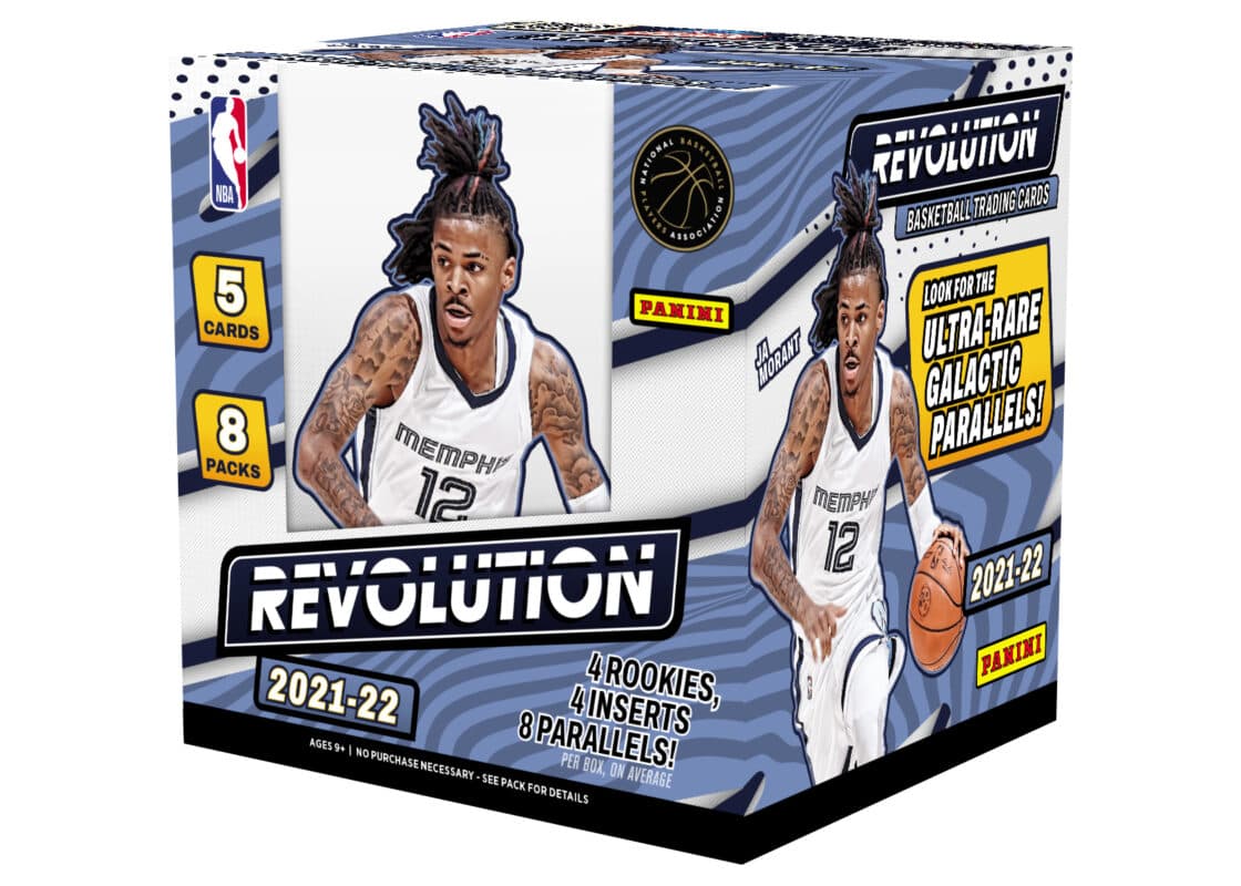 2021-22 Panini Revolution Basketball trading card releases