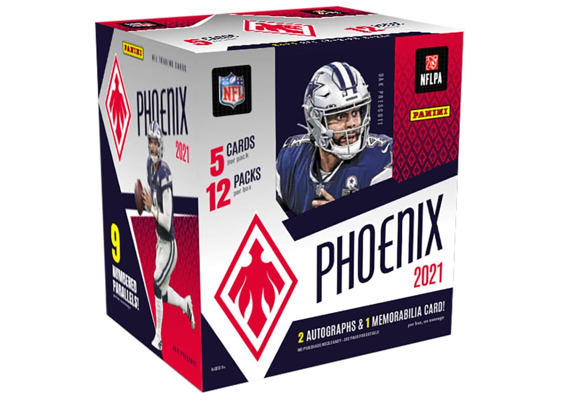 2021 Panini Phoenix Football trading card releases