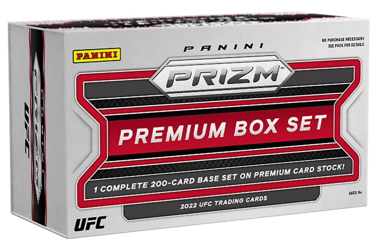2022 Panini Prizm UFC Premium Box Set trading card releases