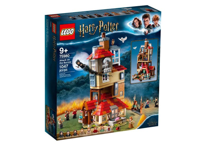 LEGO Harry Potter Attack on the Burrow Set 75980