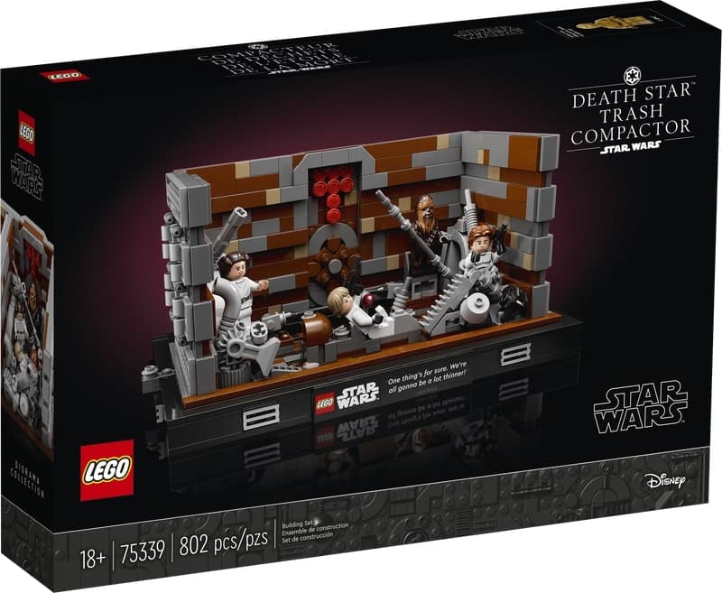 LEGO Star Wars Death Star Trash Compactor Diorama Set 75339