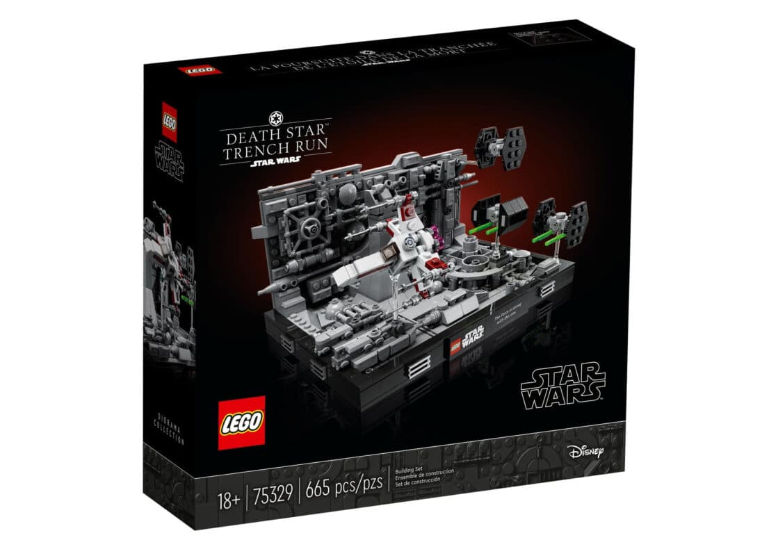 LEGO Star Wars Death Star Trench Run Diorama Set 75329