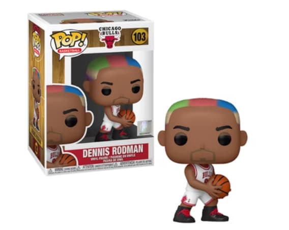 Funko Pop! Basketball Chicago Bulls Dennis Rodman Figure #103