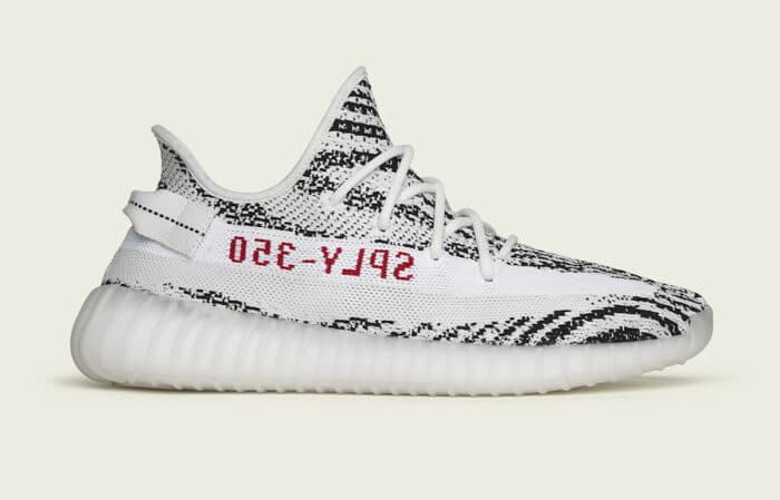 best sneakers releasing this week yeezy 350 v2 zebra