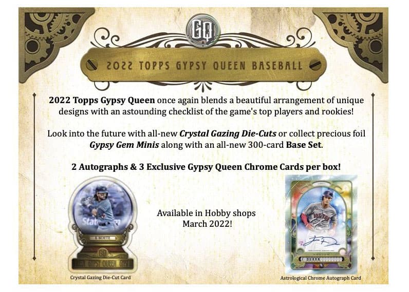 2022 Topps Gypsy Queen Baseball
