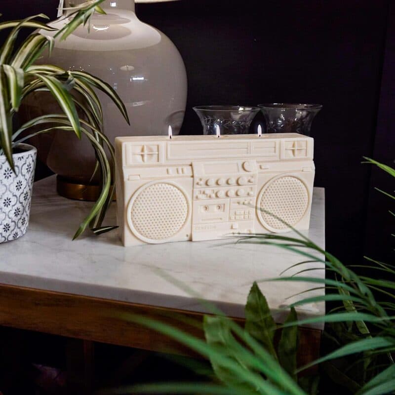 cent.ldn boombox candle