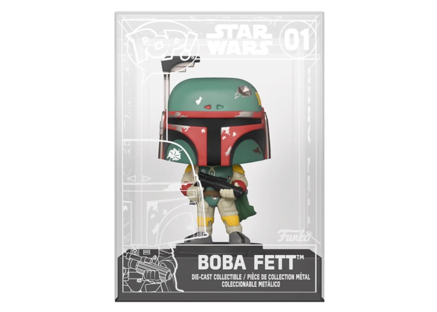 Funko Pop! Die-Cast Star Wars Boba Fett Funko Shop Exclusive Figure #01