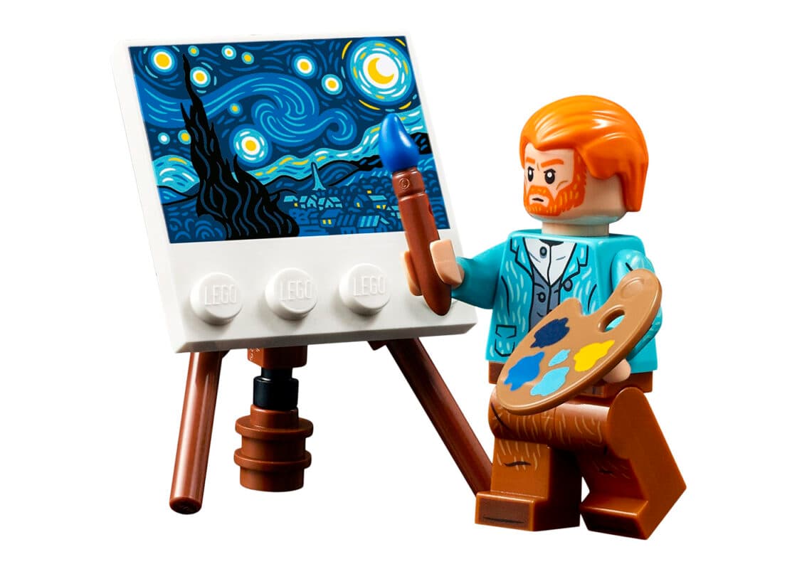 LEGO Ideas Vincent van Gogh Starry Night Set