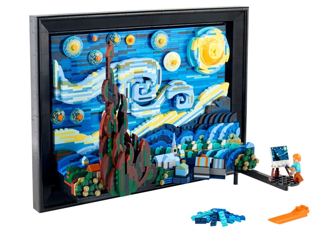 LEGO Ideas Vincent van Gogh Starry Night Set