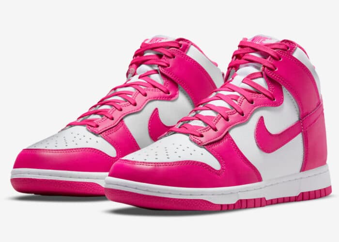 sneakers releasing nike dunk high pink prime