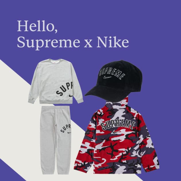 Hello, Supreme x Nike