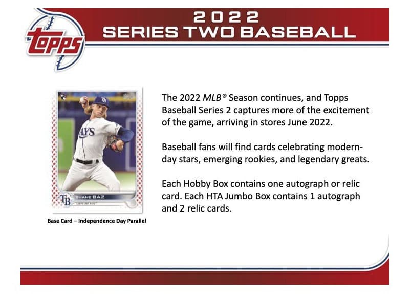 2022 Topps Series 2 Baseball