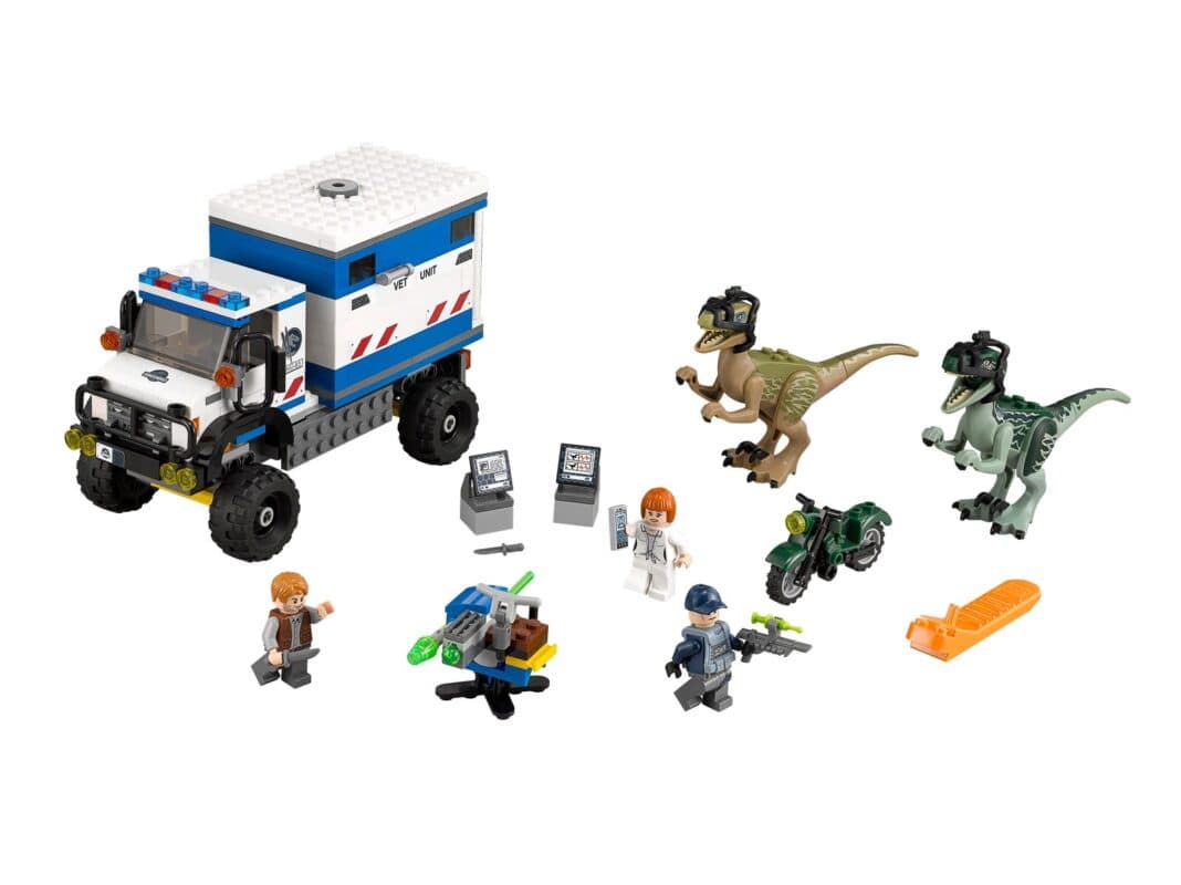 LEGO Jurassic World Raptor Rampage Set 75917