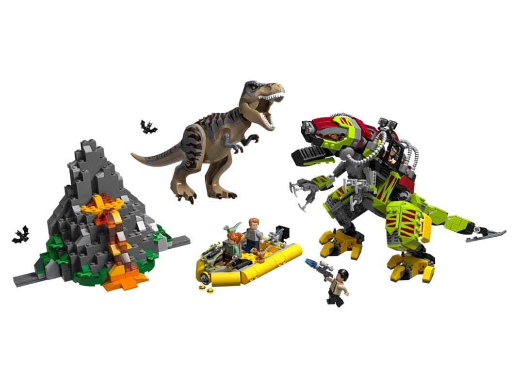 LEGO Jurassic World T. rex vs Dino-Mech Battle Set 75938