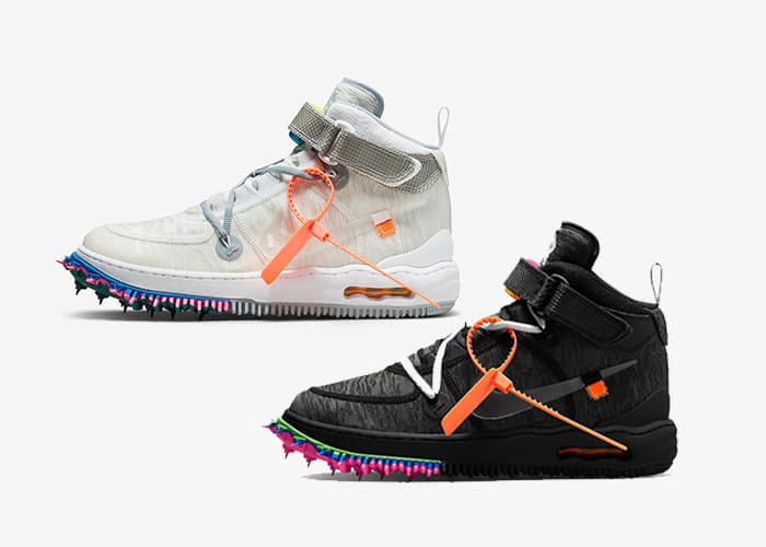 best sneakers releasing nike air force 1 mid off-white