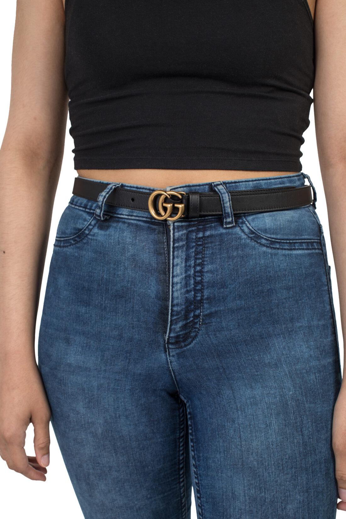 Gucci belt hot sale medium width