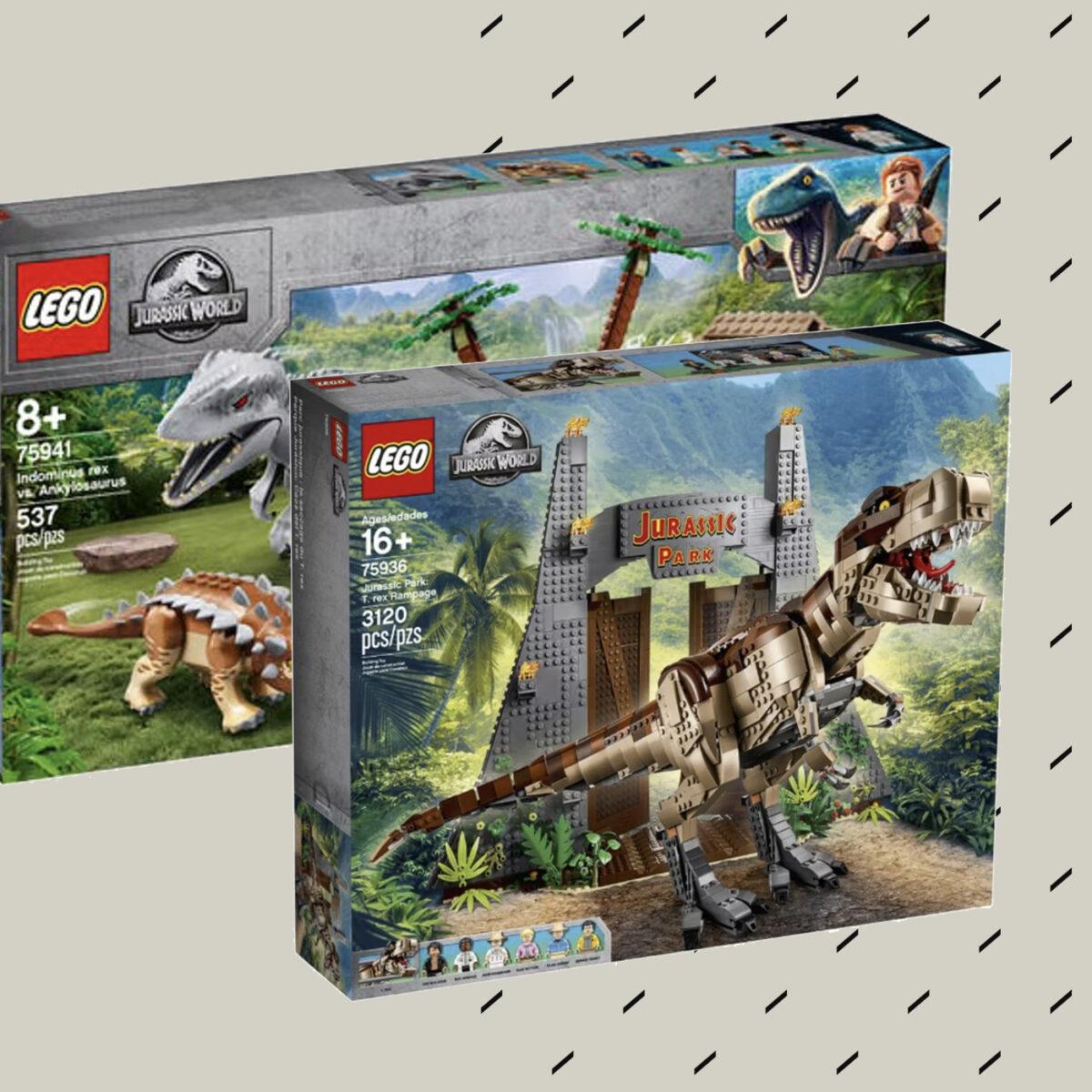 Lego jurassic park indominus sales rex