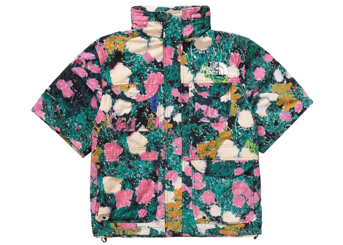 Supreme X the North Face SS2012 Venture Map Windbreaker Jacket Size L For  Sale at 1stDibs