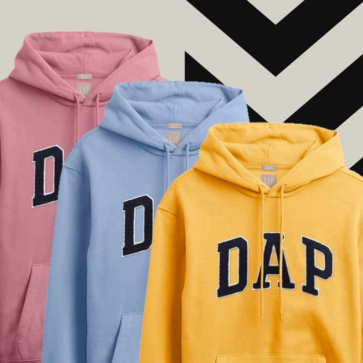 Gap yellow outlet hoodie