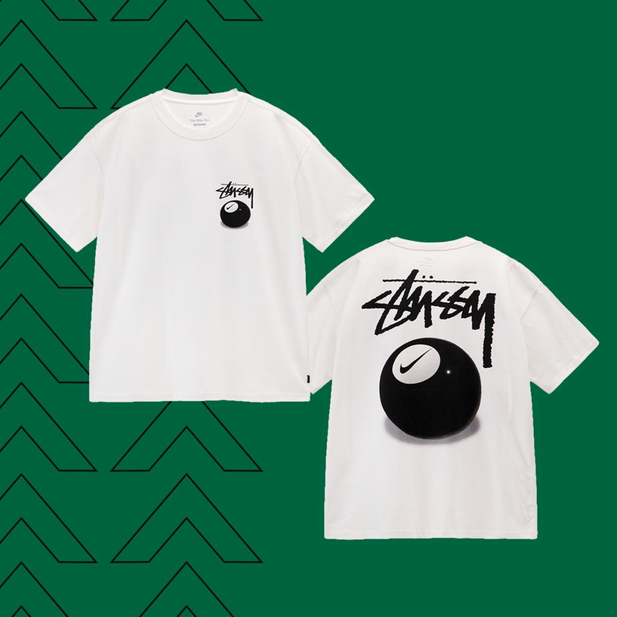 【正規激安】nike stussy 8ボール Tシャツ L Tシャツ/カットソー(半袖/袖なし)