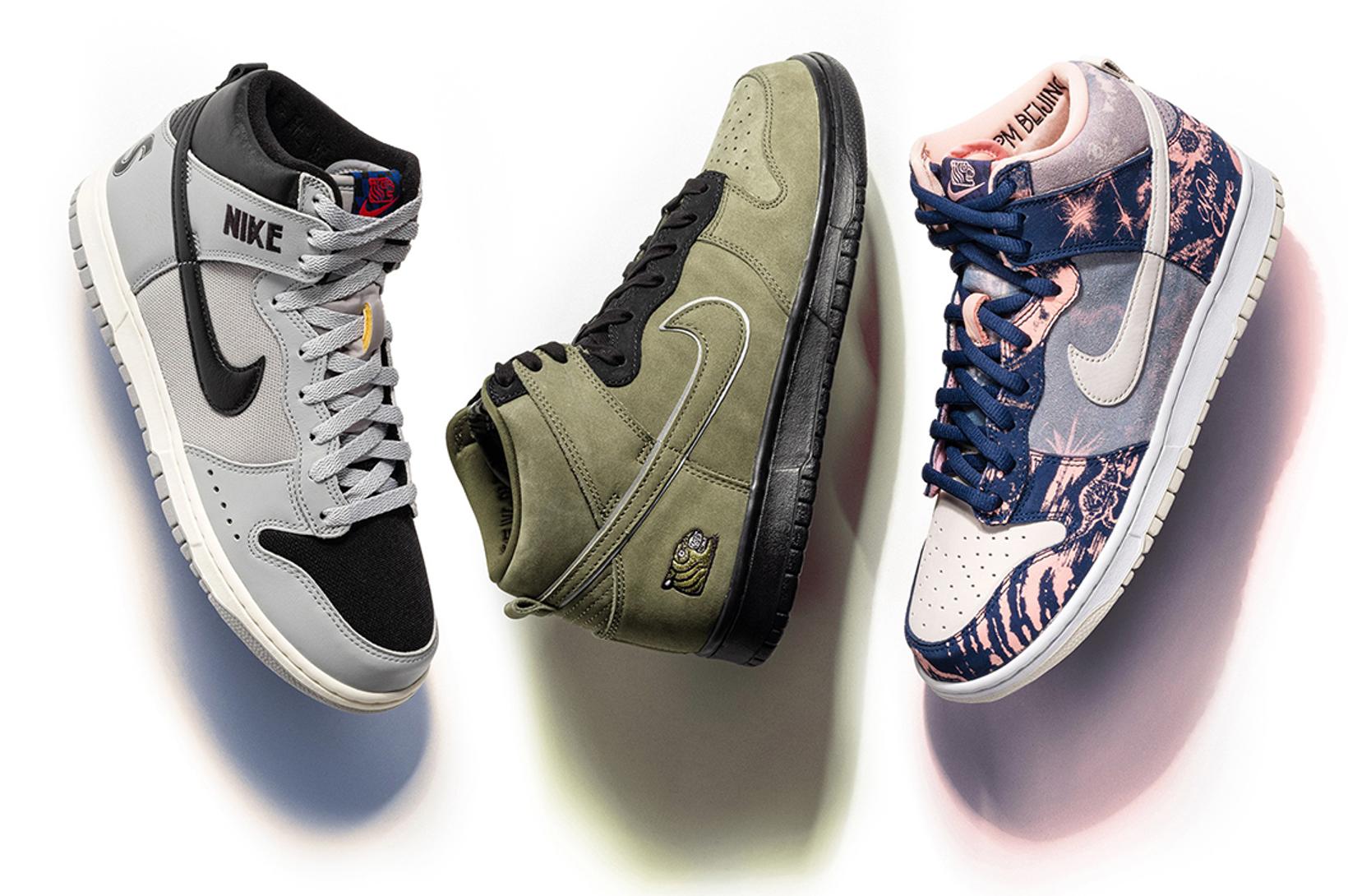 The SOULGOODS x Nike Dunk High Collection Distills Three Decades Of  Basketball