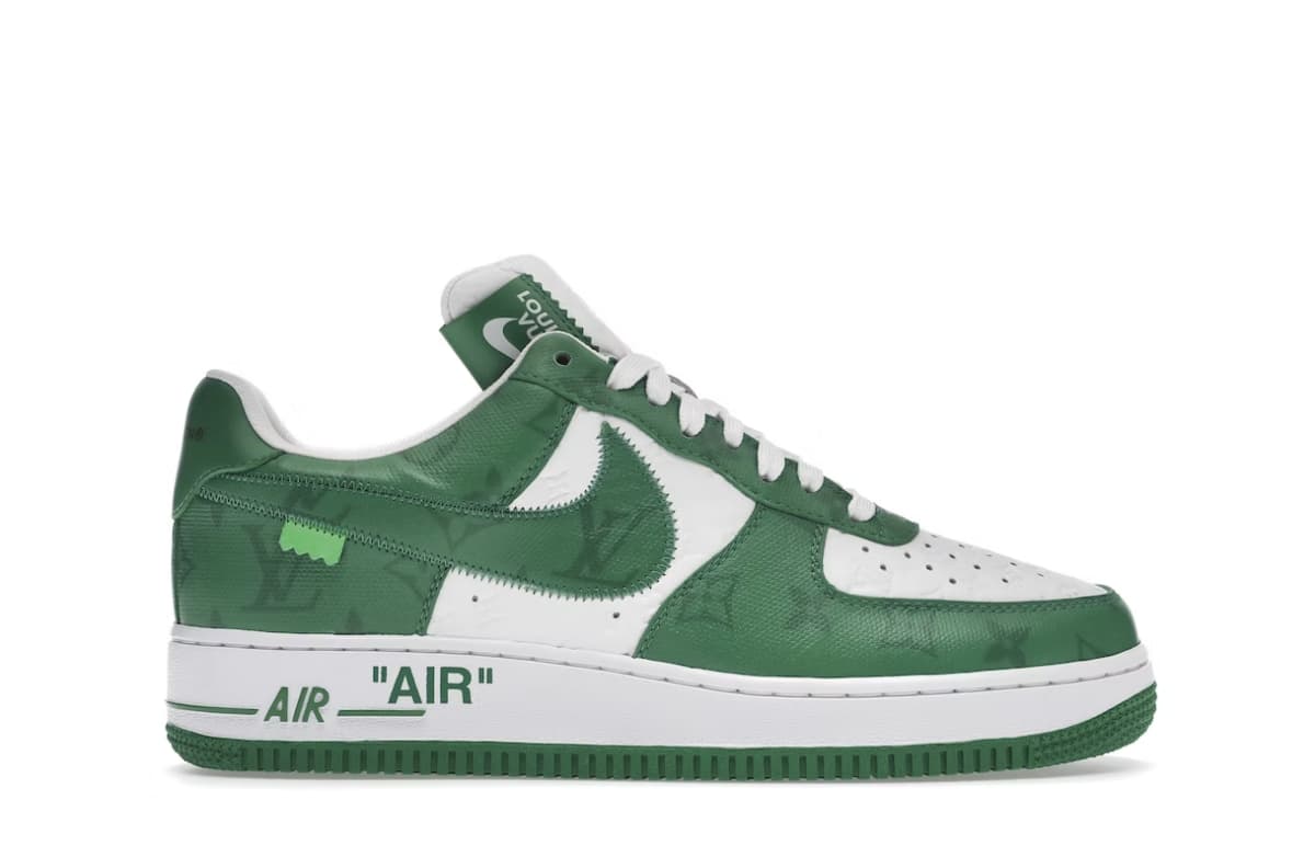 af1 mid off white on feet green｜TikTok Search