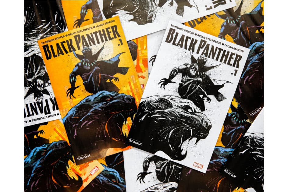 Marvel Black Panther #1 StockX Exclusive Black & White Sketch Variant Edition Comic Book (Lot of 10)