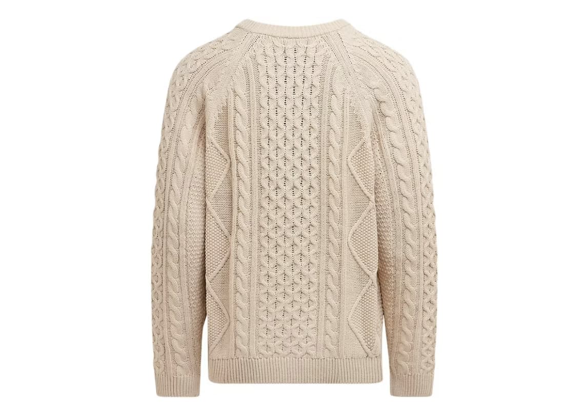 Nike Life Cable Knit Sweater Rattan