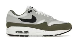 Nike Air Max 1 White Black Medium Olive