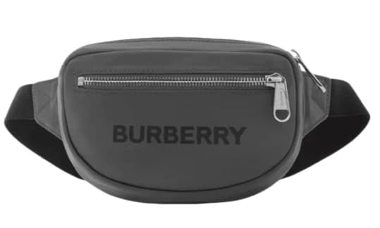Burberry Logo Print Nylon Cannon Bum Bag