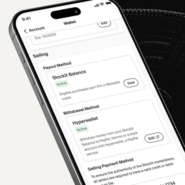 StockX Balance - Store Earnings & Get Rewarded